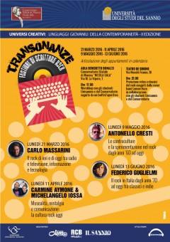 TranSonanze: il festival di scritture rock con Massarini, Aymone & Iossa, Cresti e Guglielmi a Benevento