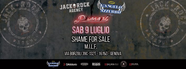 JACK ROCK AGENCY – Partnership con L’Angelo Azzurro di Genova; Tre nuove date a luglio