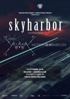 SKYHARBOR – Unica data italiana a Milano ad Ottobre
