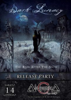 Dark Lunacy – “The Rain After The Snow” Release Party il 14 gennaio all’Alchemica di Bologna