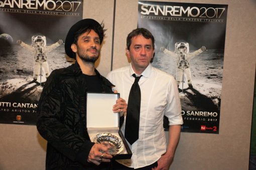 Sanremo 2017: Moro e Maldestro ricevono oggi a Sanremo il Premio Lunezia