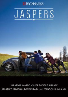 Jaspers – Annunciate oggi le prime date live: Firenze e Milano
