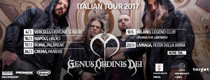 Genus Ordinis Dei, tour italiano