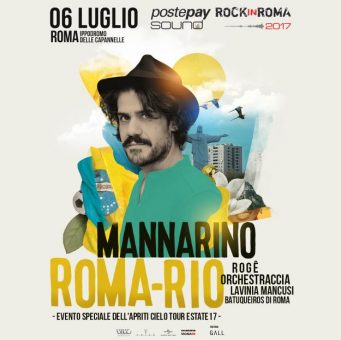 “Postepay Sound Rock in Roma” 2017: Mannarino il 6 Luglio a Roma