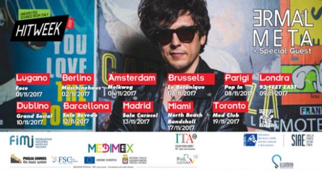 HIT WEEK 2017, il Festival di musica italiana nel mondo. Torna a novembre