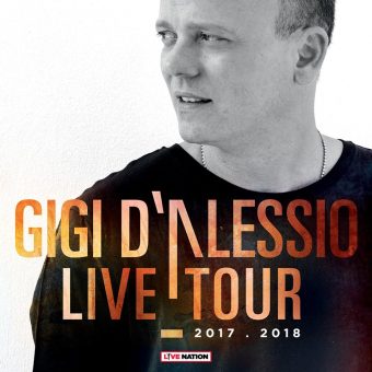 Gigi D’Alessio Live Tour 2017, la prima tappa è all’Auditorium Parco Della Musica (Sala Santa Cecilia, 23 Ottobre)