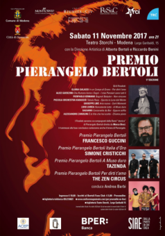 Premio Pierangelo Bertoli: gli 8 finalisti della sezioni “nuovi cantautori”
