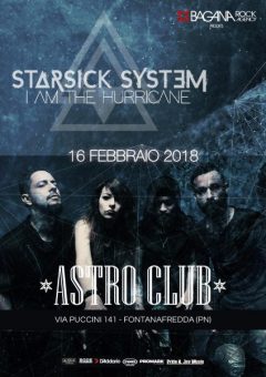 Starsick System: Prima data del nuovo tour italiano, a febbraio a Pordenone