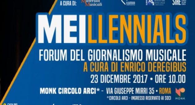 Giornalisti e critici musicali a raccolta per la nascita di un’Associazione di settore – sabato 23 dicembre a Roma