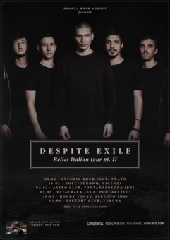 Despite Exile Sei nuove date in Italia – Relics Italian Tour Pt.2