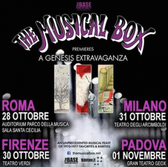 The Musical Box – Tornano in Italia con il nuovo show A Genesis Extravaganza