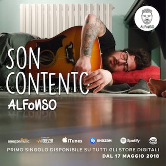 “Son contento” il singolo d’esordio del cantautore Alfonso in uscita il 17 maggio