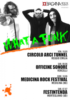 What A Funk tornano on stage. Quattro nuove date live!