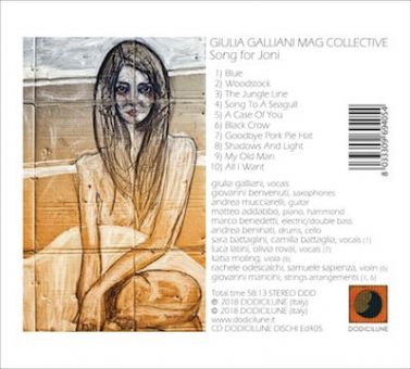 “Song For Joni” del Giulia Galliani MAG Collective nei migliori store online da Believe Digital