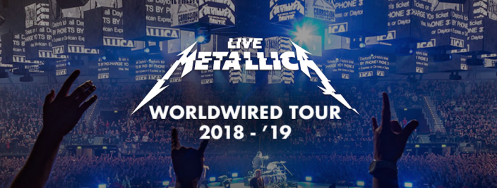 Metallica – il “WorldWired Tour” torna in Italia l’8 maggio 2019 a Milano