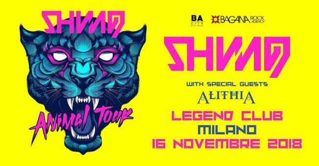 Shining –  la band sul palco del Legend Club di Milano