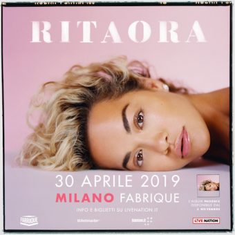 Rita Ora:  la diva del pop in concerto in Italia il 30 aprile a Milano