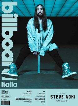 Billboard Italia dedica la copertina del numero di giugno ai vent’anni di carriera di Steve Aoki, il top DJ nippo – californiano