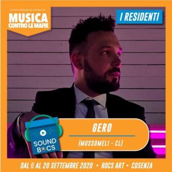 Gero è tra i 10 finalisti di “Sound Bocs”, la prima music farm a sfondo civile d’Italia