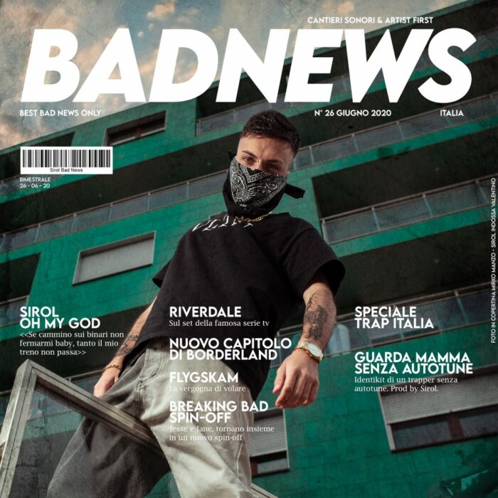 Sirol - il giovane artista torna con il suo nuovo singolo “Bad News”