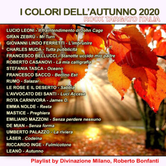 Playlist “I Colori dell’Autunno 2020“ – La musica indipendente, by Rock Targato Italia