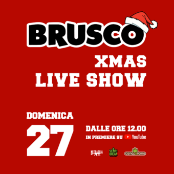 Brusco – Xmas Live Show 2020, 27 Dicembre su YouTube