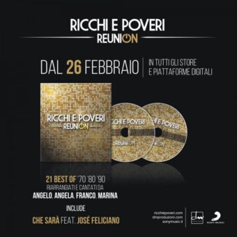 Ricchi e Poveri, da venerdì 26 marzo in radio e in digitale “Che sarà” il nuovo singolo