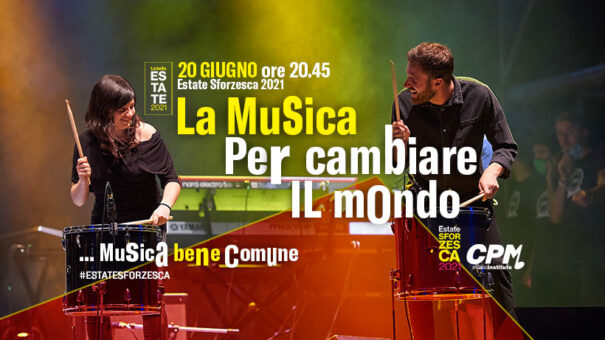 Domenica 20 giugno gli studenti del CPM Music Institute, presieduto da Franco Mussida, tornano live al Castello Sforzesco di Milano, in occasione della 9° edizione di Estate Sforzesca 2021