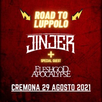 Jinjer – unica data italiana per il 2021: 29 agosto, Cremona, Road To Luppolo. Special Guest Fleshgod Apocalypse