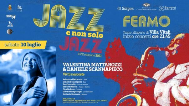 Sabato 10 luglio a Fermo la Jazz Singer e compositrice Valentina Mattarozzi aprirà la rassegna “Jazz e non solo Jazz”