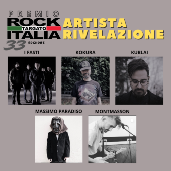 “Targhe” Rock Targato Italia 2021 – Miglior Artista Rivelazione e Miglior Album