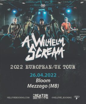 A Wilhelm Scream il 26 aprile 2022 al Bloom di Mezzago (MB)