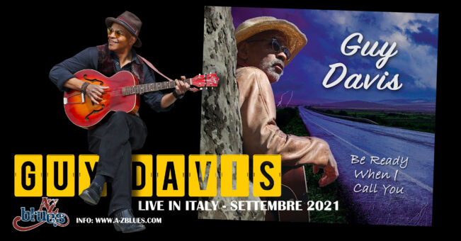 Ecco le date del tour italiano di Guy Davis – settembre 2021
