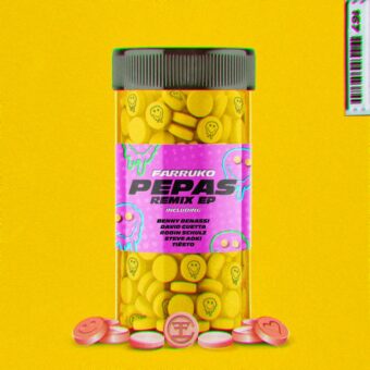 Farruko, è uscito oggi in digitale “Pepas Remix EP”. Contiene i 5 remix ufficiali della hit mondiale certificata platino in Italia “Pepas”
