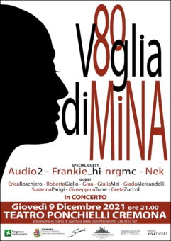 Il 9 dicembre al Teatro Ponchielli di Cremona 80VogliaDiMina, lo spettacolo dedicato alla carriera di Mina