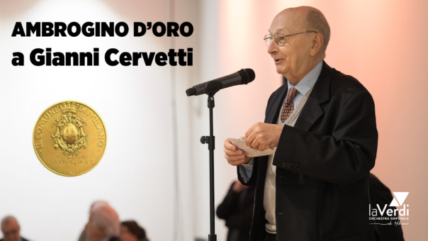 laVerdi: Ambrogino d’Oro al Presidente Emerito Gianni Cervetti