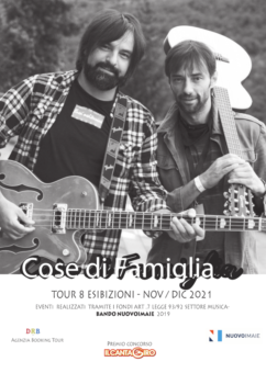 Il duo “Cose di Famiglia” vincitore del Premio Nuovo Imaie presenta le prossime date del live tour