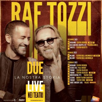 A gennaio prosegue il tour di Raf e Umberto Tozzi, “Due – La nostra storia”