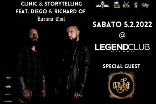 Diego&Richard – Lacuna Coil clinic e storytelling show