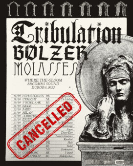 Tribulation: cancellato il tour