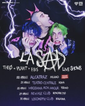 Theø X Fiks X Plant: Il tour è rimandato ad aprile 2022 e i 4 concerti di Milano diventano un’unica data all’Alcatraz