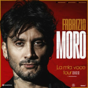 Fabrizio Moro: al via da lunedì 11 luglio “La Mia Voce Tour 2022”