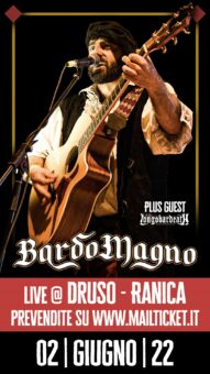 Bardomagno Giovedì 2 giugno al Druso di Ranica (BG) l’irriverente folk rock band di Feudalesimo e Libertà