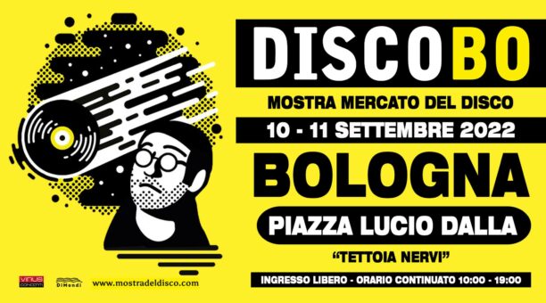 Disco-Bo 2022 – Il 10 e l’11 settembre torna l’appuntamento per gli appassionati del vinile a Bologna