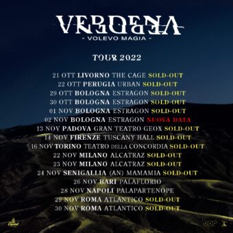 Verdena: dal 21 ottobre in tour nei principali club italiani, con 16 date quasi tutte sold out