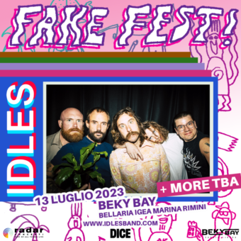 Idles: il 13 luglio di nuovo in Italia al Fake Fest (Rimini)