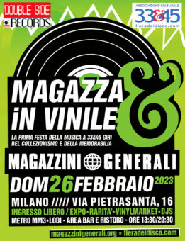 Magazzini Generali Presenta “Magazza In Vinile” – Domenica 26 Febbraio 2023
