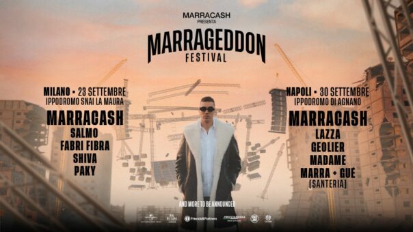 Marracash : Ernia a Napoli e Anna e Miles A Milano sono i nomi che completano la line up di Marrageddon