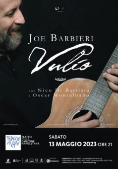 Joe Barbieri in “Vulío” sabato 13 maggio in concerto al Teatro Trianon di Napoli