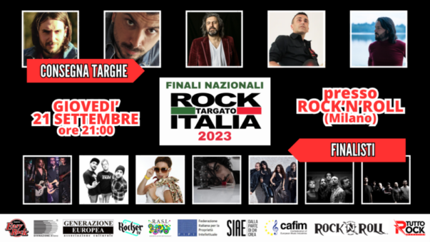 Rock Targato Italia – Finali Nazionali – Milano 21 settembre al Rock’n’Roll